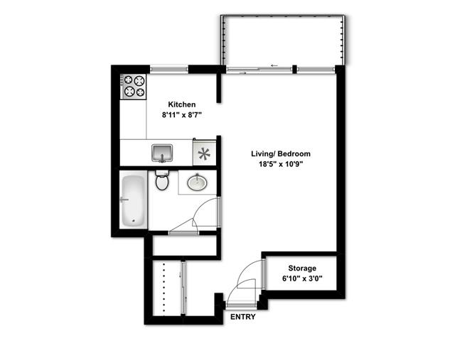 Floor Plans Of Bay Terrace Apartments In Belleville On