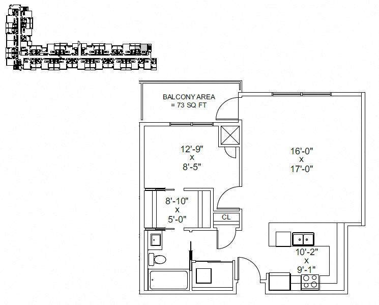 Floor Plans of The Conservatory in Kelowna, BC