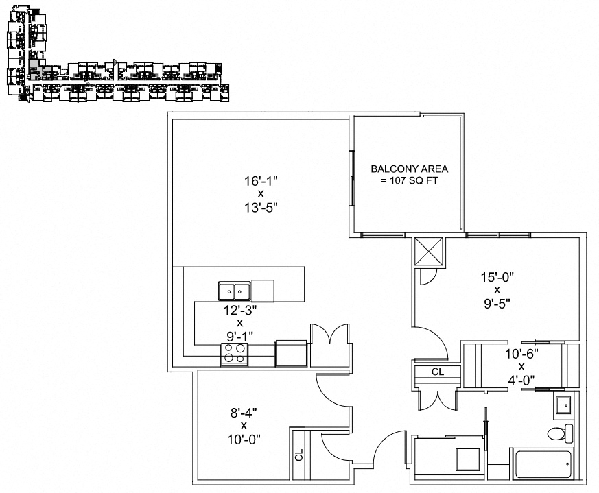 Floor Plans of The Conservatory in Kelowna, BC