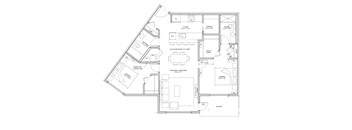 2 Bed 2 Bath - (1820) D