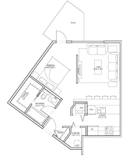 1820 Summerhill Place Studio-2 Beds Apartment for Rent - Photo Gallery 19