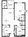 1 Bedroom, 1 Bath