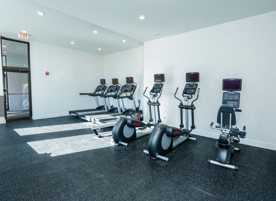 The Seaboard Building in Portsmouth VA Cardio Room