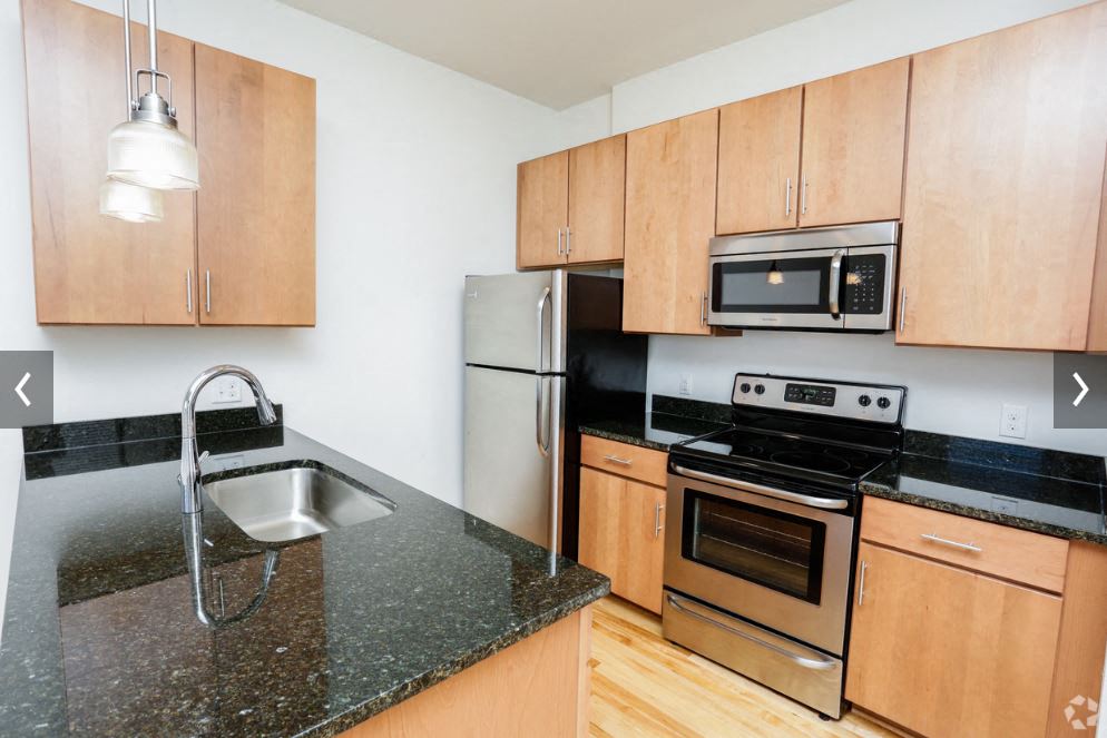 The Seaboard Building in Portsmouth VA kitchen