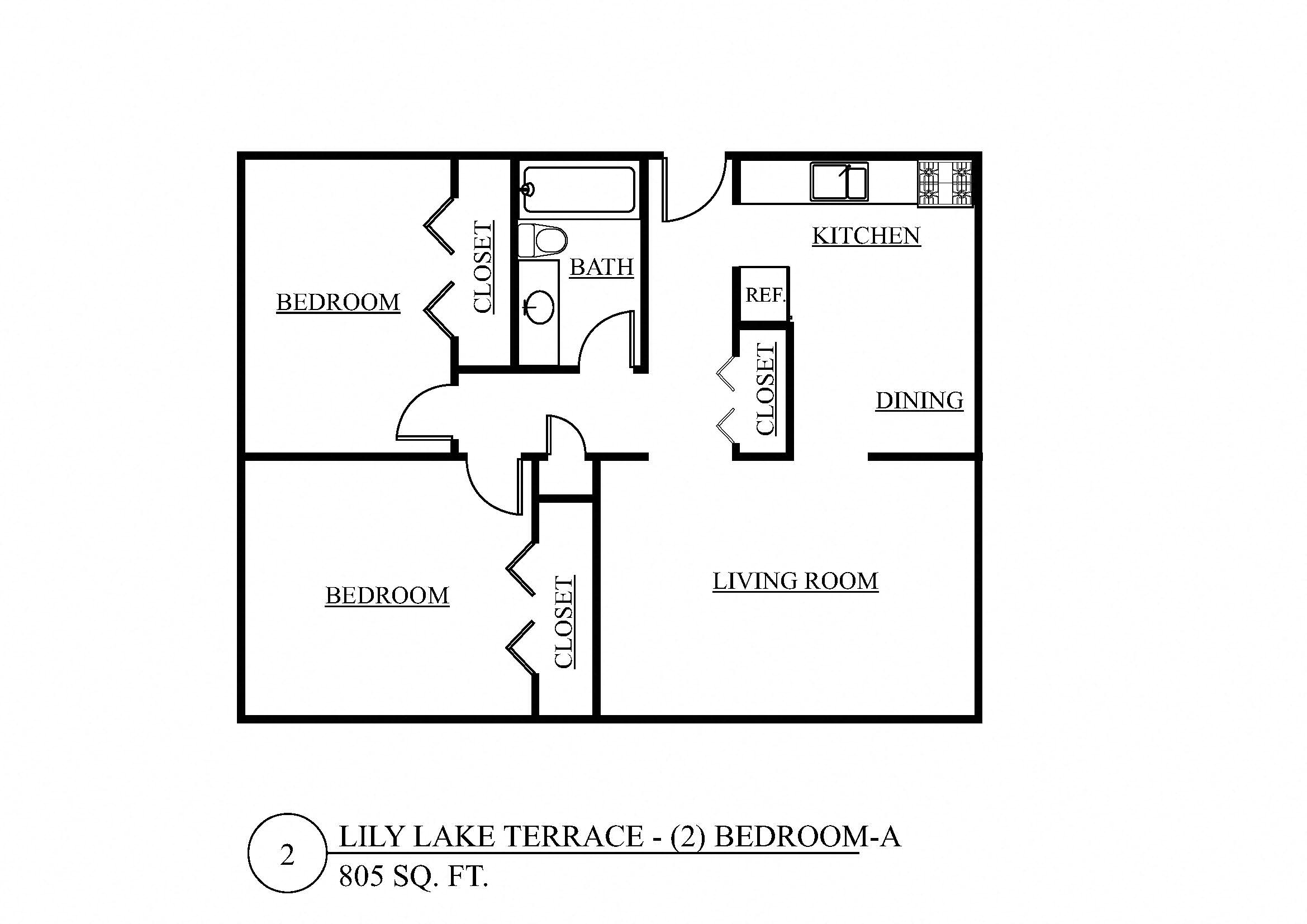 Two Bedroom A