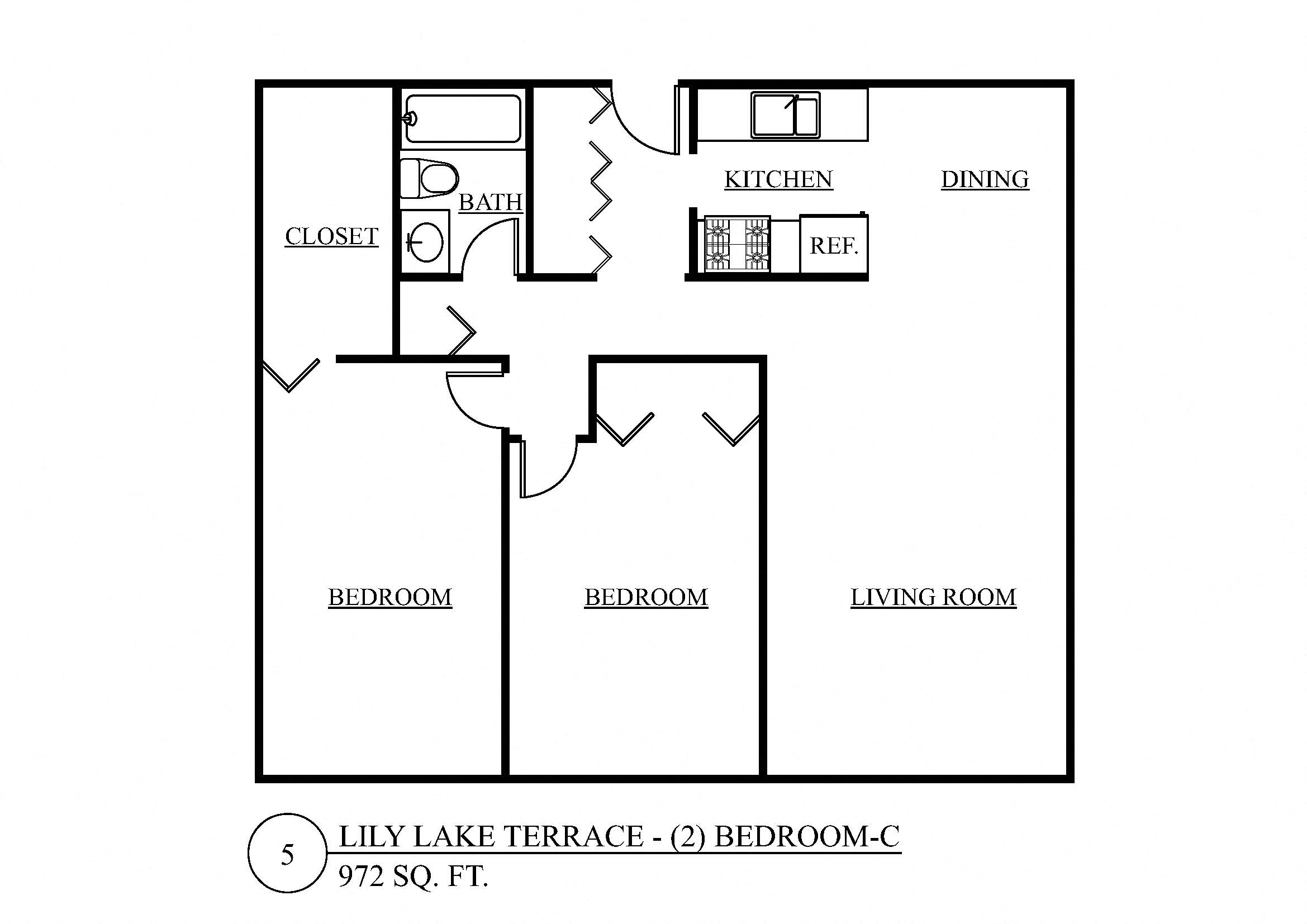Two Bedroom C