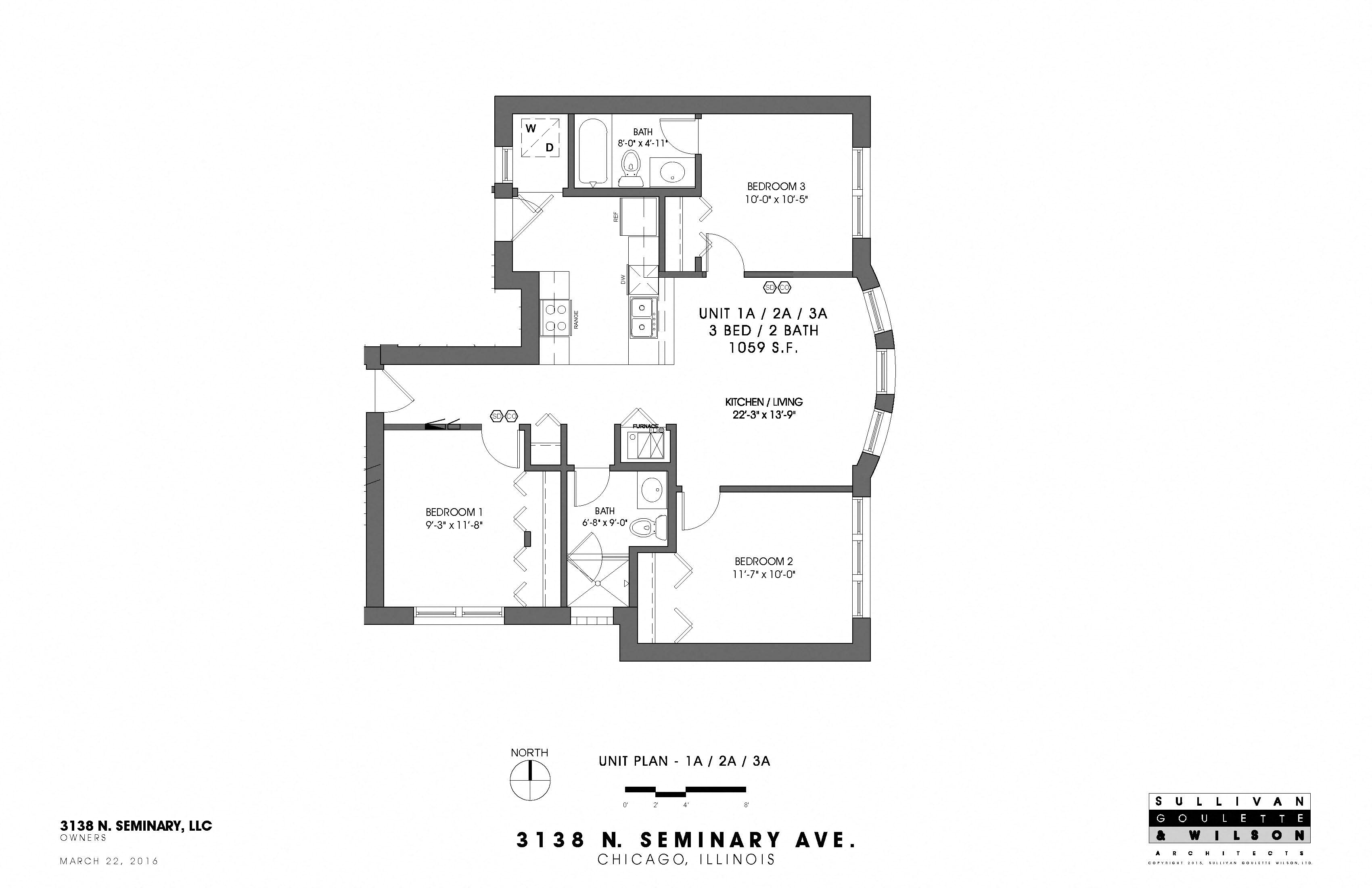 3138-40 Seminary Floor Plans