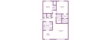 Two Bedroom 1.5 Bath