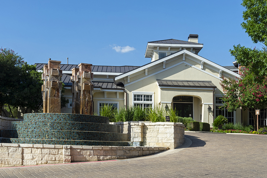 Entryway to The View at Westover Hills Leasing Office