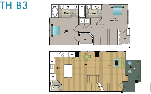 TH B3 Floor Plan 17