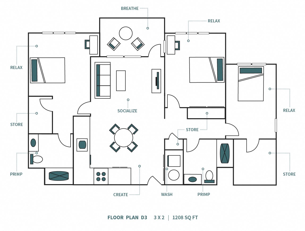Floor Plan D3