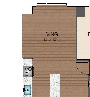 A2 Floorplan at The Victor