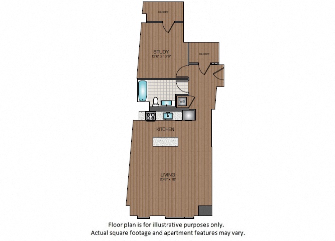 S2 Floorplan at The Victor