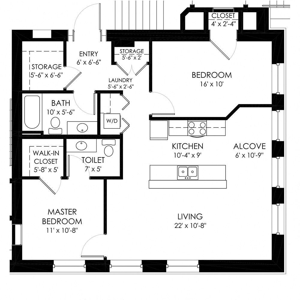 Roosevelt School Apartments 2br Roosevelt School Apartments 2br