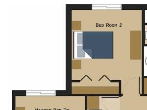 Harper Floorplan Harper Floorplan three bedroom two bathroom at North Pointe Villas