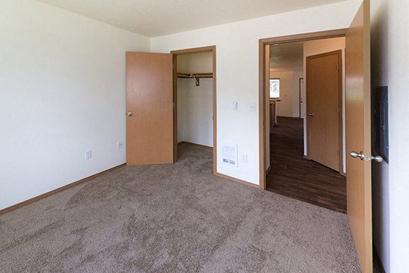 Gilhurst Apartments 2nd bedroom has a large closet