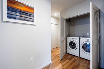 Washer/Dryer in apartment