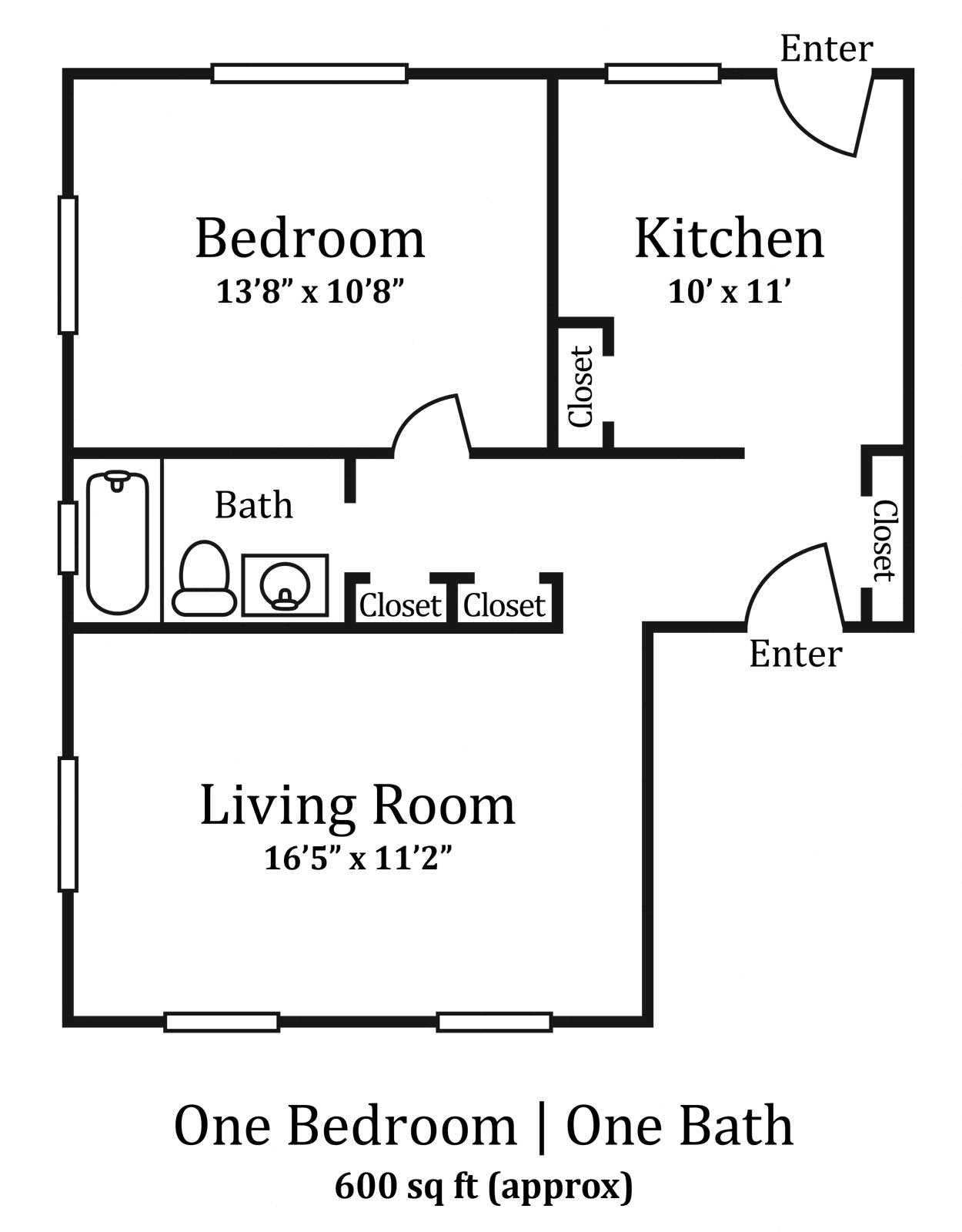 1 Bedroom
