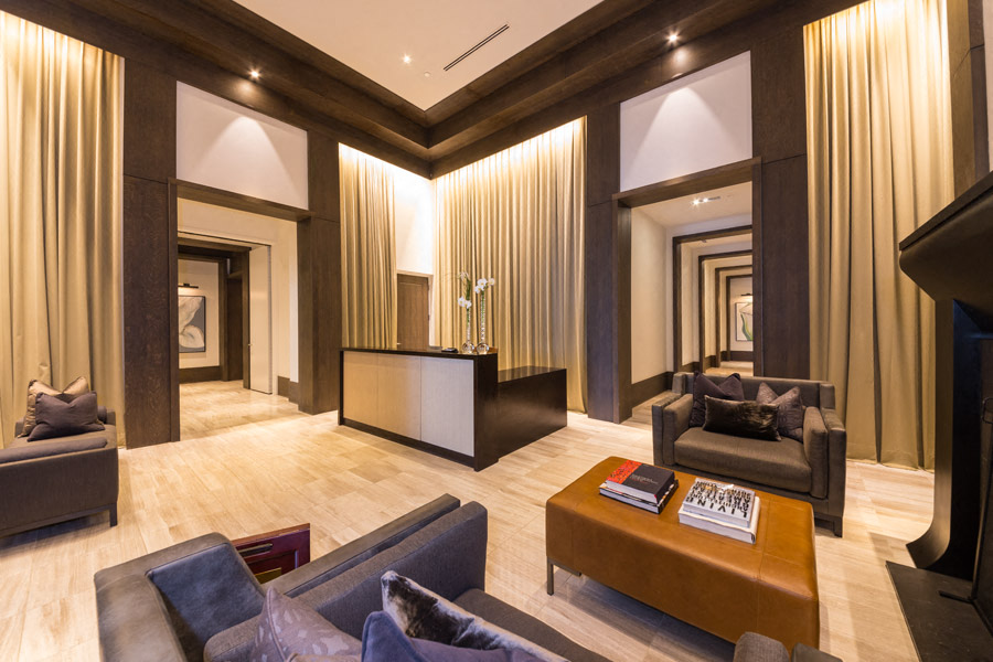 The Residence Buckhead Atlanta on-site concierge desk Atlanta, Georgia