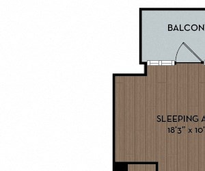 01S0 The Residence Buckhead Apartments - 01S0 Floor Plan - Atlanta, GA