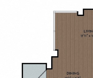 11F5 The Residence Buckhead Apartments - 11F5 Floor Plan - Atlanta, GA