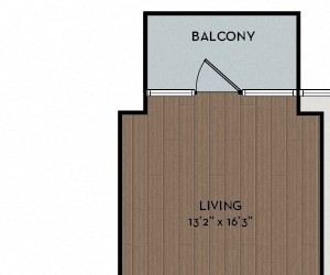 11F6 The Residence Buckhead Apartments - 11F6 Floor Plan - Atlanta, GA