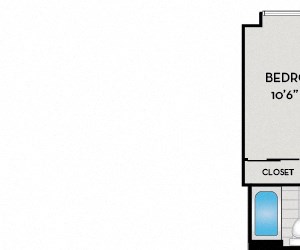 22F2 The Residence Buckhead Apartments - 22F2 Floor Plan - Atlanta, GA