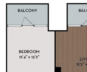 22P0 Penthouse Floor Plan Diagram The Residence Buckhead Atlanta - 22P0 Penthouse
