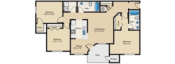 Cottonwood Renovated Floor Plan at Wyndchase Aspen Grove, Tennessee