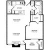 The Woodward Floor Plan The Woodward Floor Plan at The Berkshires at Lenox Park, Atlanta, GA