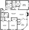 The Lenox Floor Plan The Lenox Floor Plan at The Berkshires at Lenox Park, Atlanta, 30319