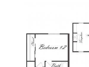 Obsidian Obsidian (duplex) two bedroom two and a half bathroom floorplan at Stone Ridge Estates