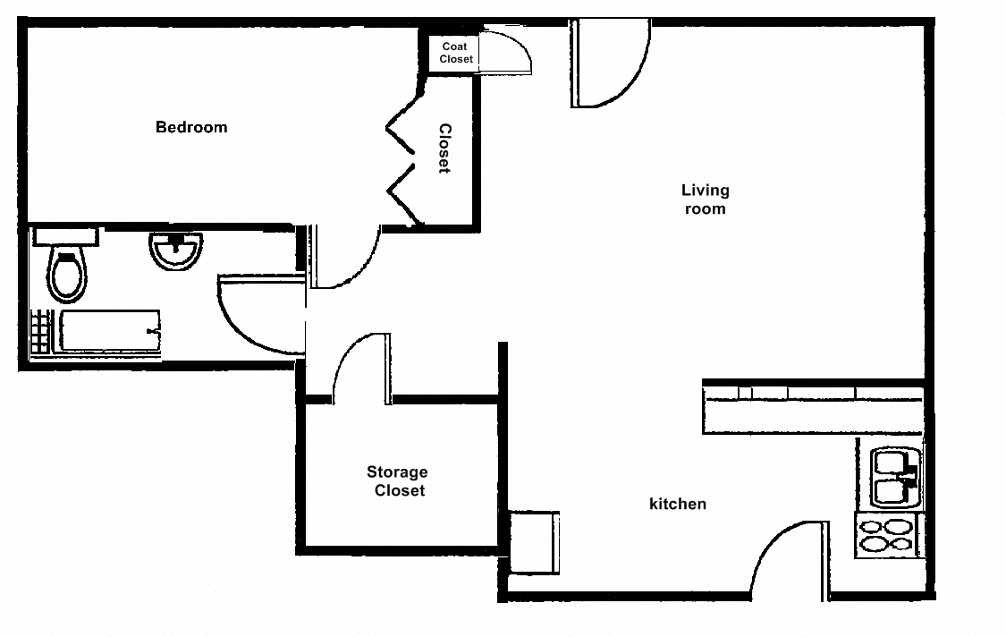 1 Bedroom Ashton court