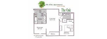 1 Bedroom & 1 Bathroom