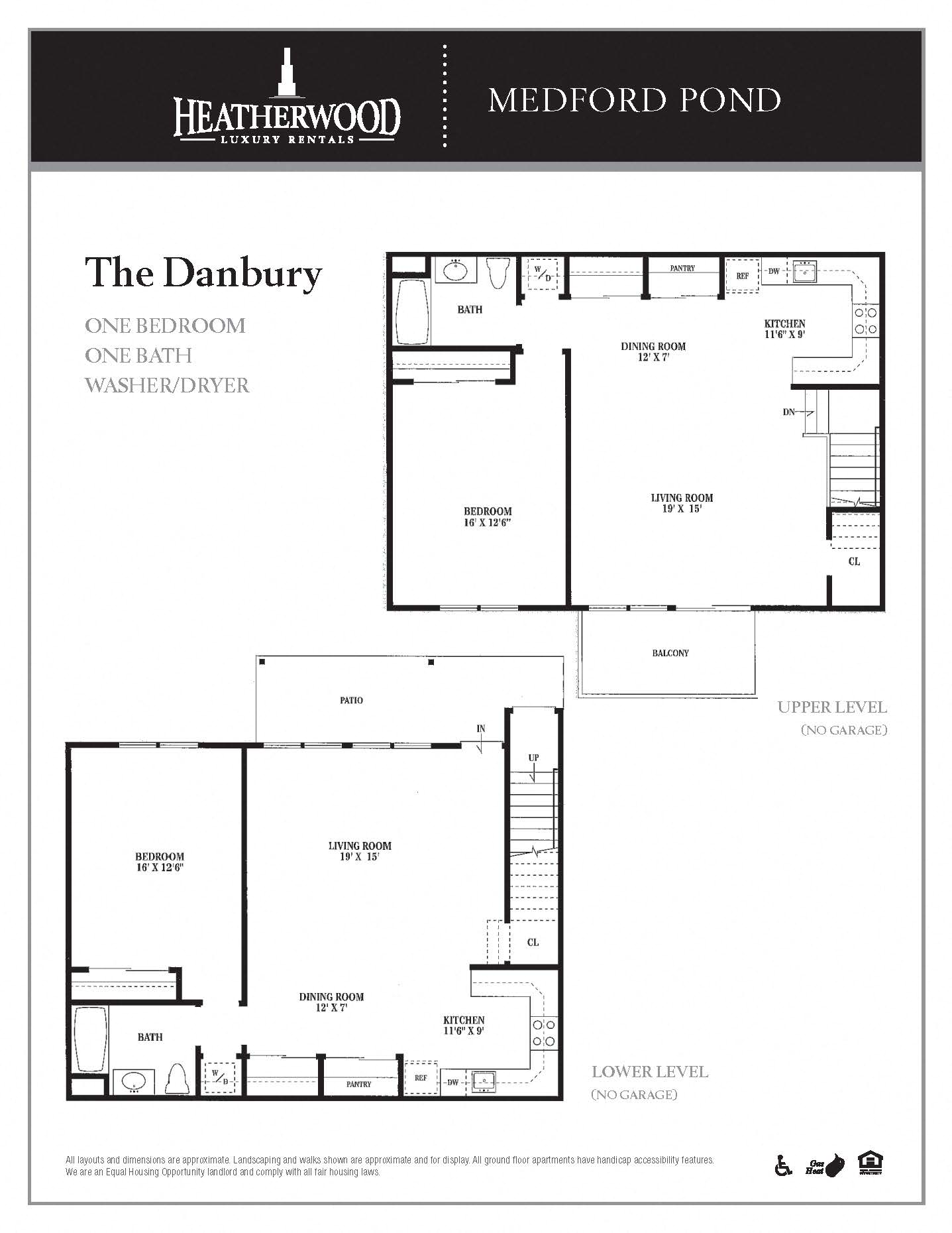The Danbury Floorplan at Medford Pond, Medford, New York