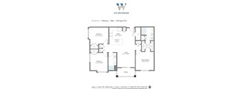 Floor Plan at Watermark Apartments, Norfolk, 23505
