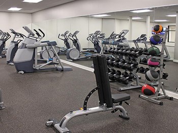 Building Amenities - Fitness Center  at Residences at Leader, Cleveland, OH, 44114 - Photo Gallery 20