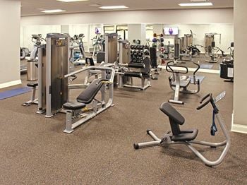 High-Tech Fitness Center  at Residences at Leader, Cleveland, OH, 44114