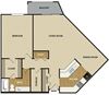 Floor Plan 1B
