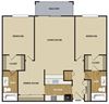 Floor Plan 2B Split