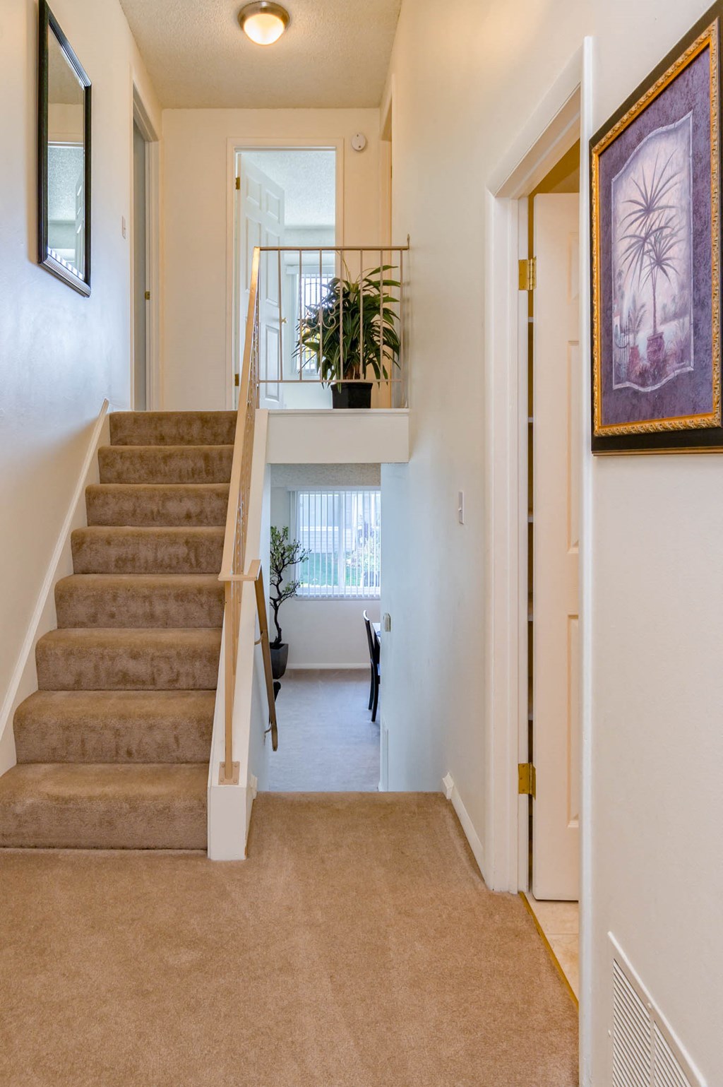 Townhome Entryway at Long Pond Shores Waterfront Apartments, Rochester, NY