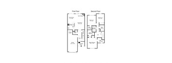 Three Bedroom Townhouse at Long Pond Shores Waterfront Apartments, Rochester, NY