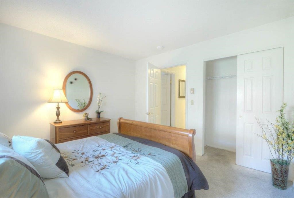 Bright Bedroom at Chili Heights Apartments, Rochester, NY