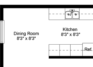 One Bedroom One Bedroom Apartment at Chili Heights Apartments, Rochester, NY