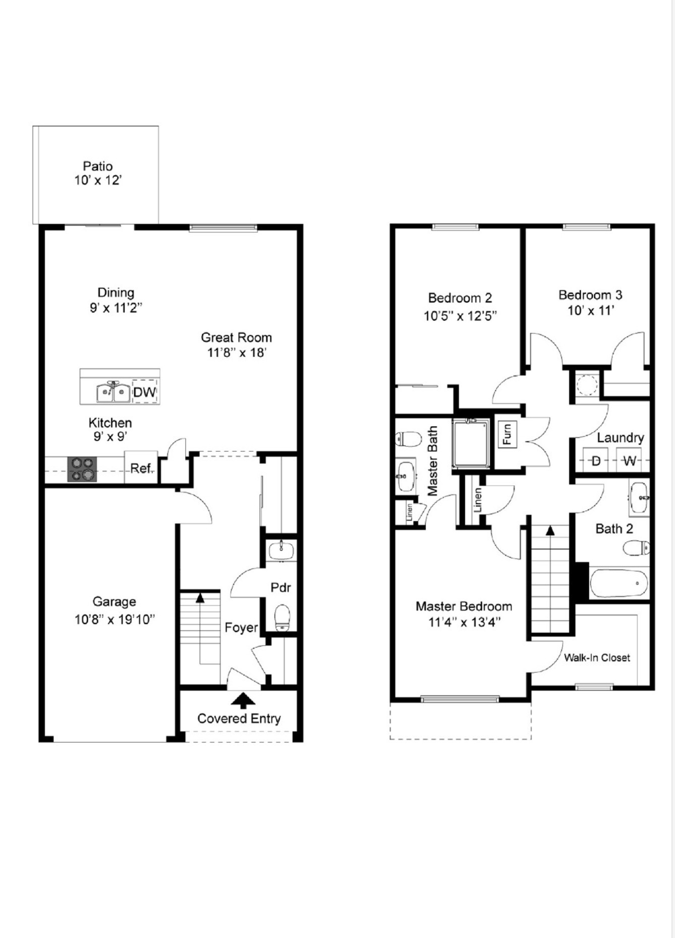 3 Bedroom Townhouse - Phase III