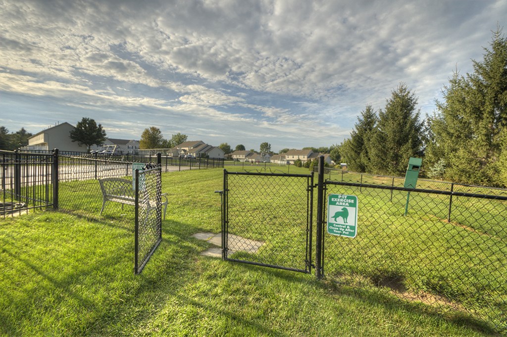 Dog Park at Stone Hedge Village Townhouses, Farmington, NY