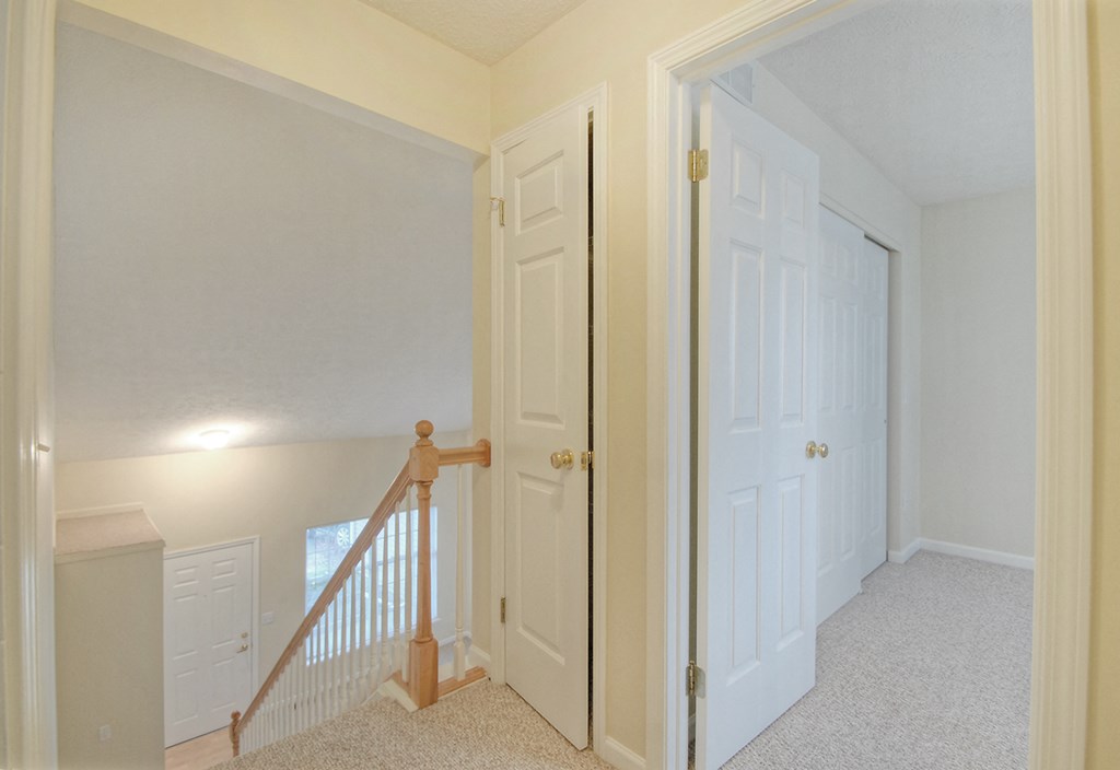 Hallway at Fetzner Square Apartments & Townhouses, Rochester, NY