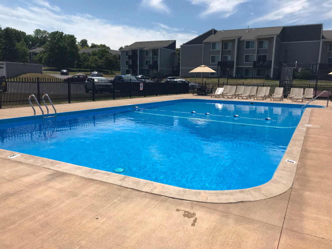 Beautiful Large Swimming Pool at Whitney Ridge Apartments, Rochester, NY