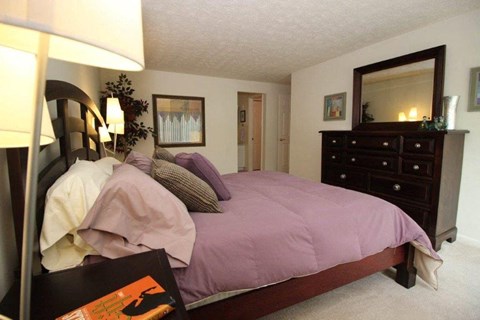 Beautiful Master Bedroom at Whitney Ridge Apartments, Rochester, NY