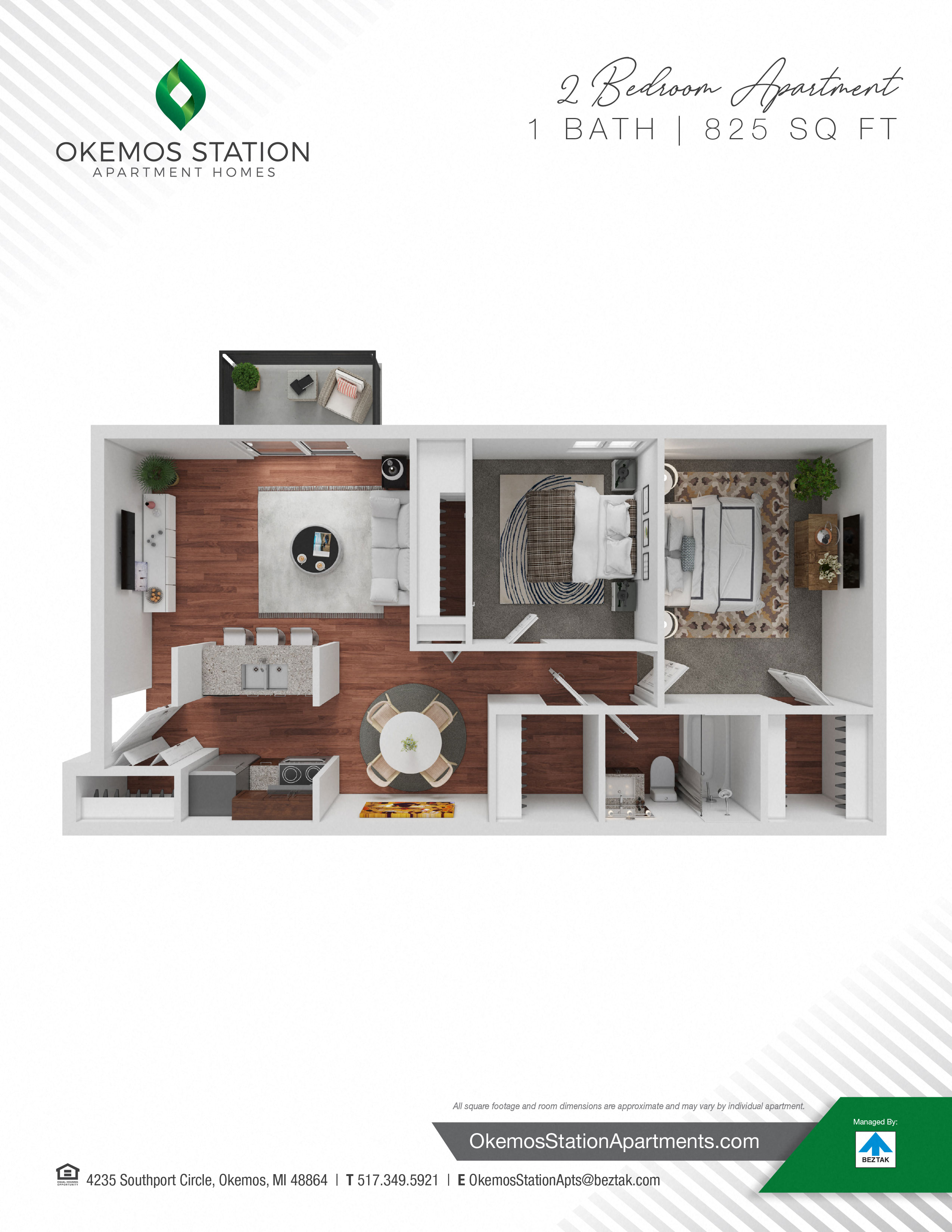2 Bedroom